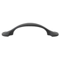Gliderite 3 Inch Matte Black Footed Arch Cabinet Pull Pack Of 10 Or 25 Matte Black