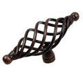 Gliderite 3.375 Inch Oil Rubbed Bronze Single Rounded End Birdcage Cabinet T Knobs Pack Of 10 Or 25