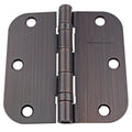 Gliderite 3.5 Inch Ball Bearing Door Hinges 0.625 Inch Radius Corners Oil Rubbed Bronze Pack Of 12 Or 24