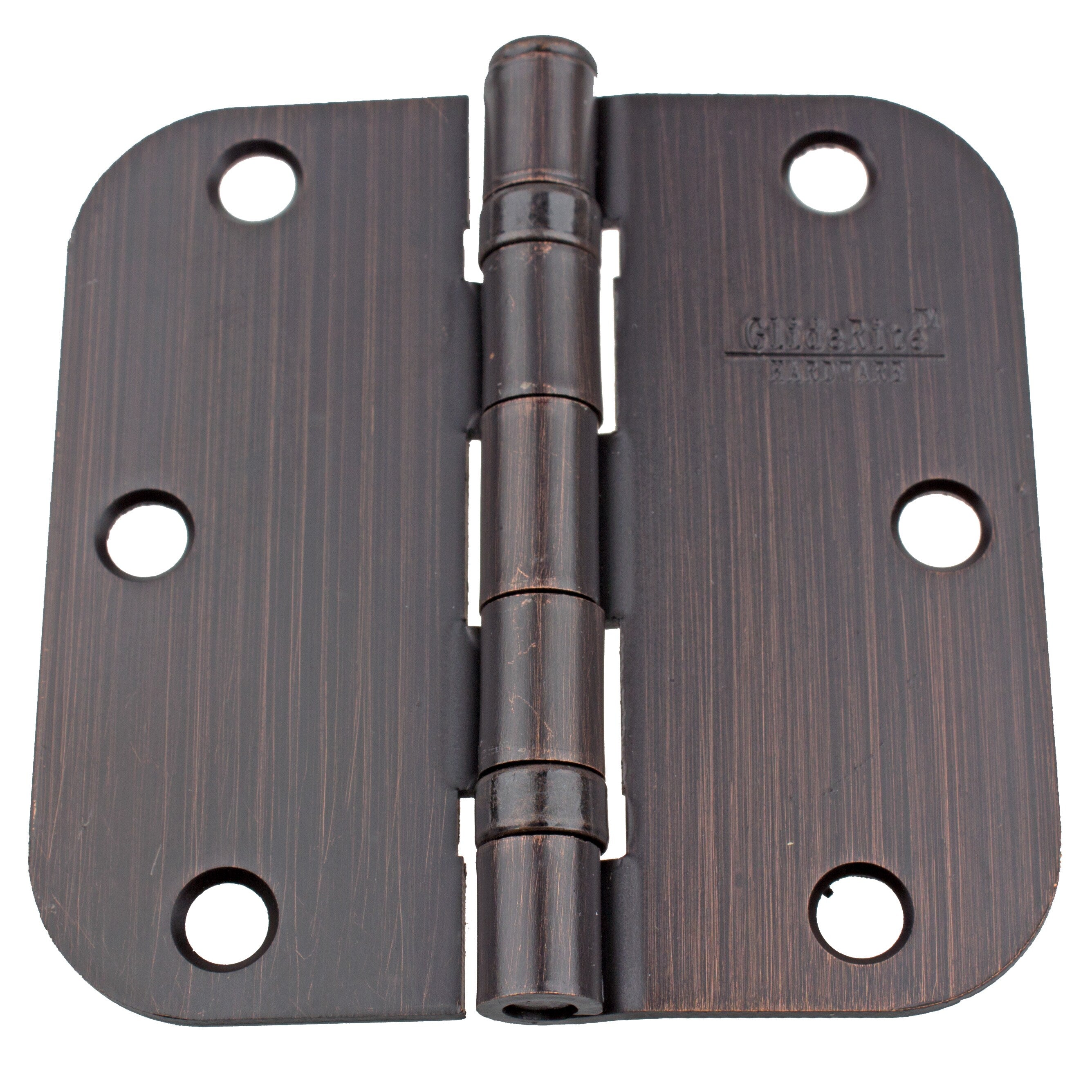 Gliderite 3.5 Inch Ball Bearing Door Hinges 0.625 Inch Radius Corners Oil Rubbed Bronze Pack Of 12 Or 24