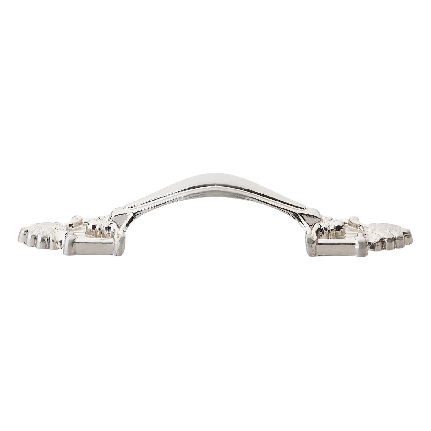 Gliderite 3.5 Inch Satin Nickel Old World Cabinet Pulls Pack Of 10