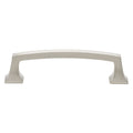 Gliderite 3.75 Inch Cc Deco Base Satin Nickel Cabinet Hardware Drawer Pulls Pack Of 10 Or 25