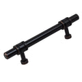 Gliderite 3.75 Inch Cc Oil Rubbed Bronze Solid Steel Barrel Ring Cabinet Bar Pulls Pack Of 10 Or 25