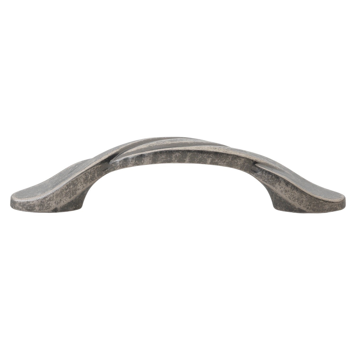 Gliderite 3 Cc Weathered Nickel Cabinet Hardware Twist Pull Pack Of 10 Or 25