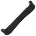Gliderite 4 1 2 In. Cc Curved Cabinet Handles Rubbed Bronze 10 Pk Oil Rubbed Bronze