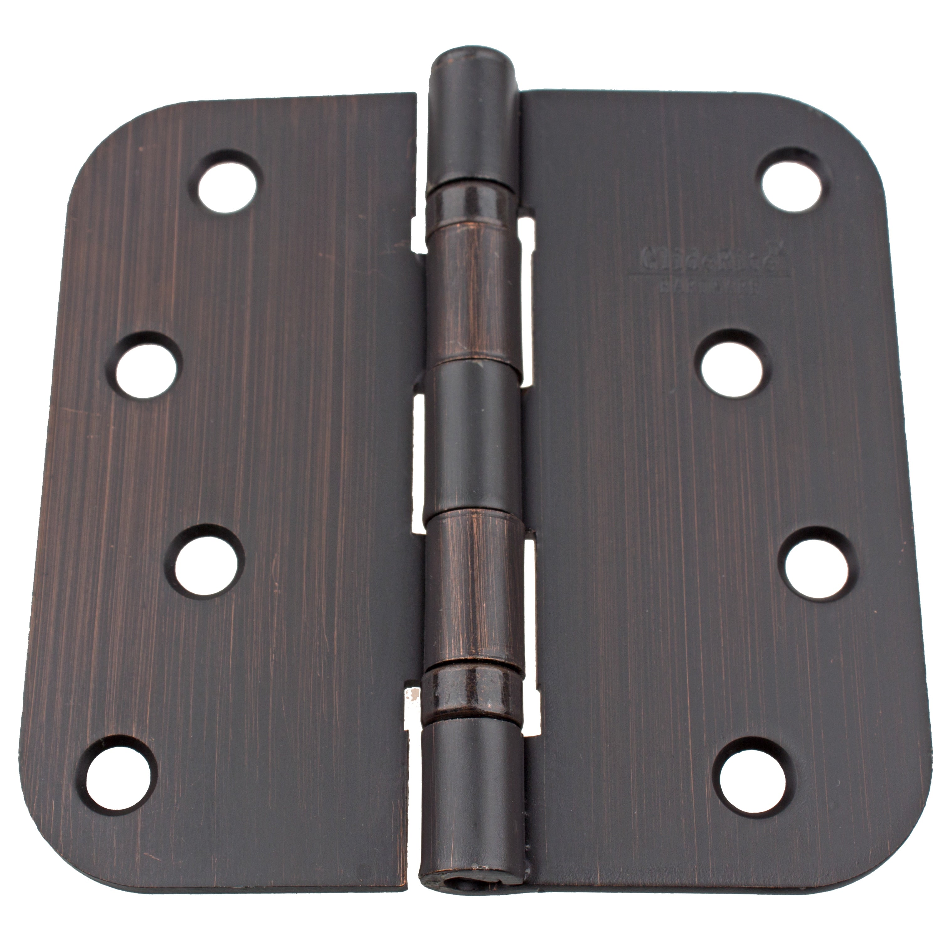 Gliderite 4 Inch Ball Bearing Door Hinges 0.625 Inch Radius Corners Oil Rubbed Bronze Pack Of 12 Or 24