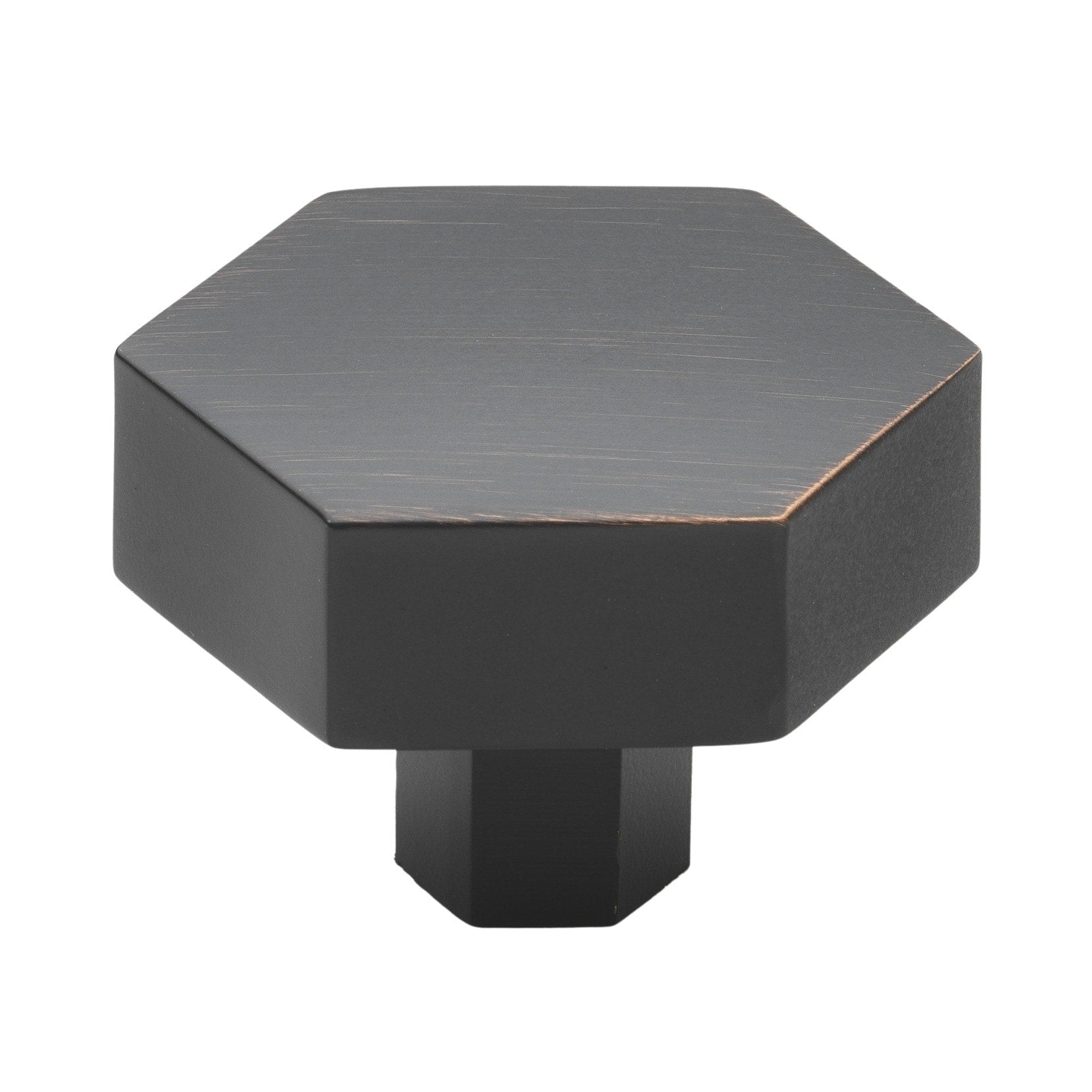 Gliderite 5 Pack 1 1 2 Inch Solid Hexagon Cabinet Knob