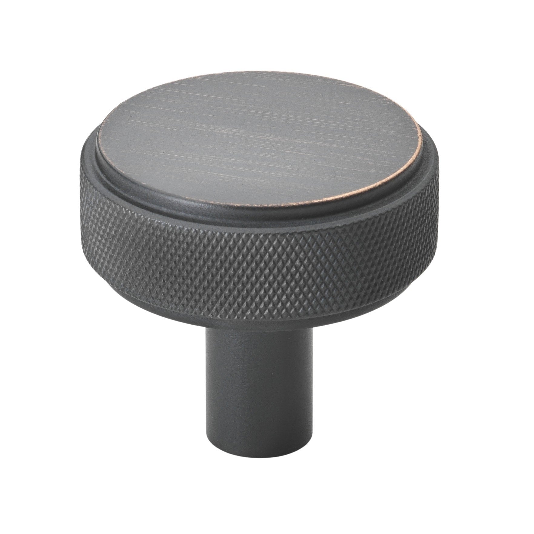 Gliderite 5 Pack 1 1 2 Inch Solid Round Knurled Cabinet Knob