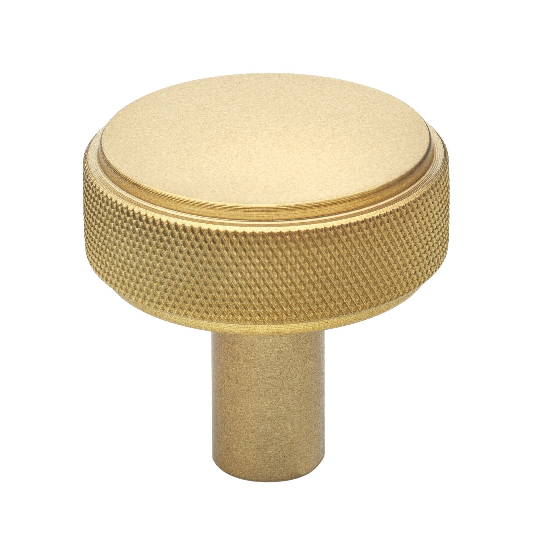 Gliderite 5 Pack 1 1 2 Inch Solid Round Knurled Cabinet Knob