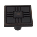 Gliderite 5 Pack 1 1 4 In. Oil Rubbed Bronze Craftsman Cabinet Knobs Oil Rubbed Bronze