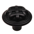 Gliderite 5 Pack 1 1 4 In. Oil Rubbed Bronze Round Braided Cabinet Knobs Oil Rubbed Bronze