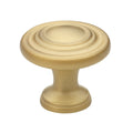Gliderite 5 Pack 1 1 4 In. Satin Gold Round Ring Cabinet Knobs Satin Gold