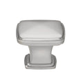 Gliderite 5 Pack 1 1 4 In. Satin Nickel Square Deco Cabinet Knobs Satin Nickel