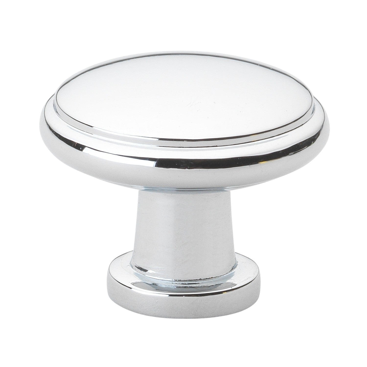 Gliderite 5 Pack 1 1 8 In. Polished Chrome Round Ring Cabinet Knobs Polished Chrome