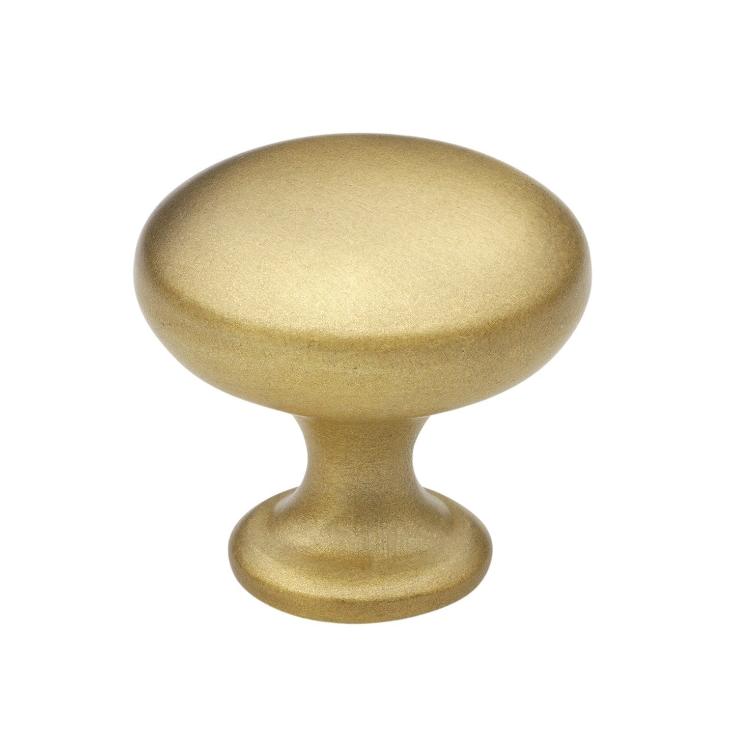 Gliderite 5 Pack 1 1 8 In. Satin Gold Round Solid Cabinet Knobs Satin Gold