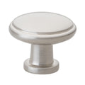 Gliderite 5 Pack 1 1 8 In. Satin Nickel Round Ring Cabinet Knobs Satin Nickel