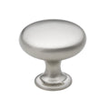 Gliderite 5 Pack 1 1 8 In. Satin Nickel Round Solid Cabinet Knobs Satin Nickel