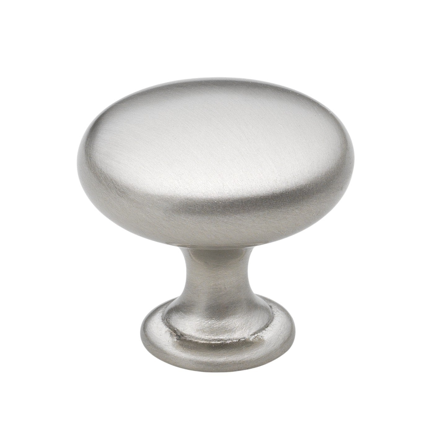 Gliderite 5 Pack 1 1 8 In. Satin Nickel Round Solid Cabinet Knobs Satin Nickel