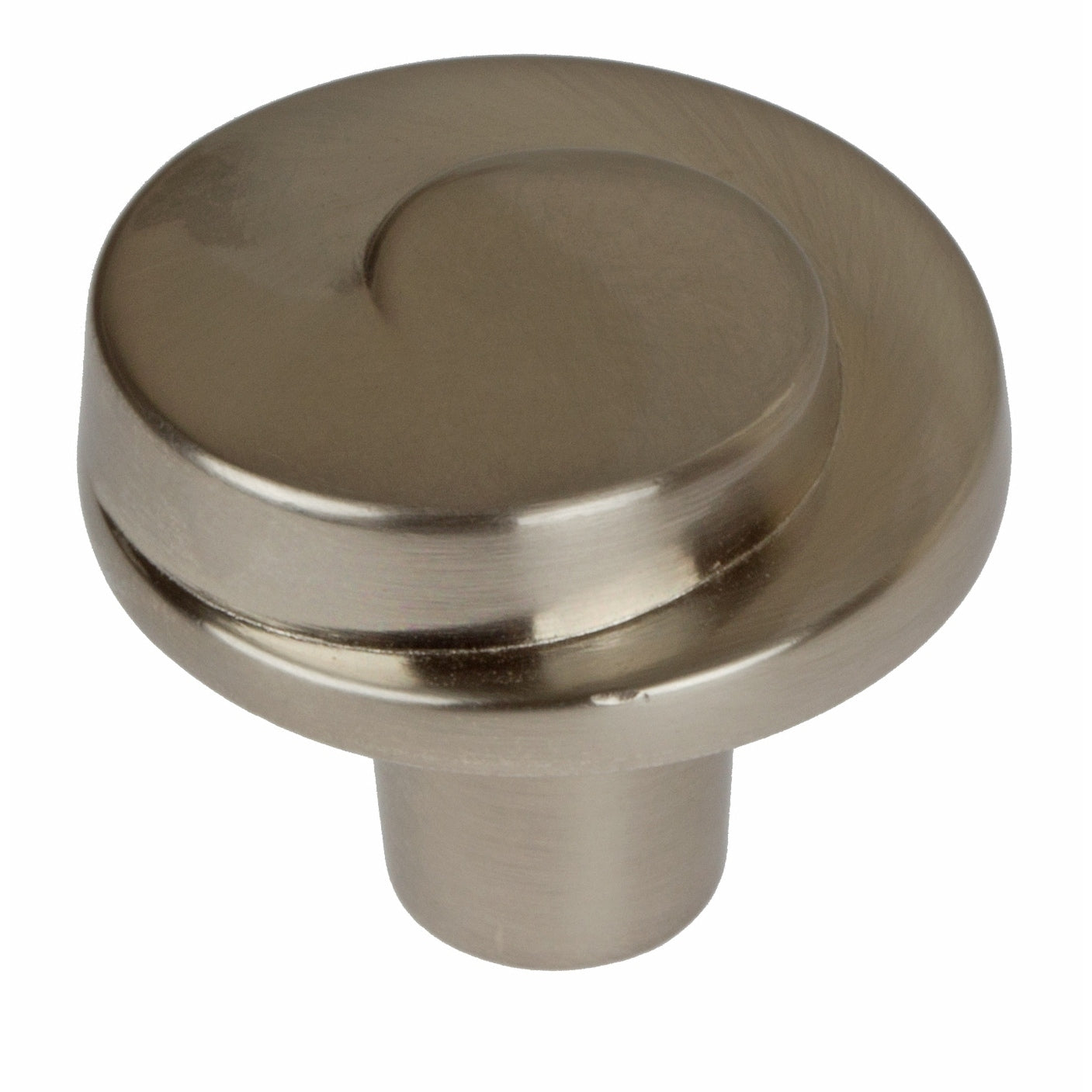 Gliderite 5 Pack 1 1 8 In. Satin Nickel Swirl Wave Cabinet Knobs Satin Nickel