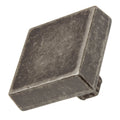 Gliderite 5 Pack 1 1 8 In. Weathered Nickel Modern Square Cabinet Knobs Weathered Nickel