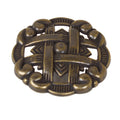Gliderite 5 Pack 1 3 8 In. Antique Celtic Medallion Cabinet Knobs
