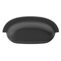 Gliderite 5 Pack 2 1 2 In. Center Matte Black Classic Cabinet Bin Pulls Matte Black