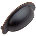 Gliderite 5 Pack 2 1 2 In. Center Oil Rubbed Bronze Bin Cabinet Pulls Oil Rubbed Bronze