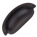 Gliderite 5 Pack 2 1 2 In. Center Oil Rubbed Bronze Classic Bin Pull Cabinet Cup Handles Oil Rubbed Bronze