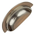 Gliderite 5 Pack 2 1 2 In. Center Satin Nickel Classic Bin Pull Cabinet Cup Handles