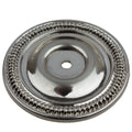 Gliderite 5 Pack 2 1 2 In. Satin Nickel Round Cabinet Backplates Satin Nickel