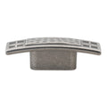 Gliderite 5 Pack 2 1 2 In. Weathered Nickel Rustic Hammered Cabinet Knobs Weathered Nickel