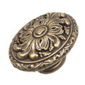 Gliderite 5 Pack 2 In. Antique Ornate Oval Cabinet Knobs