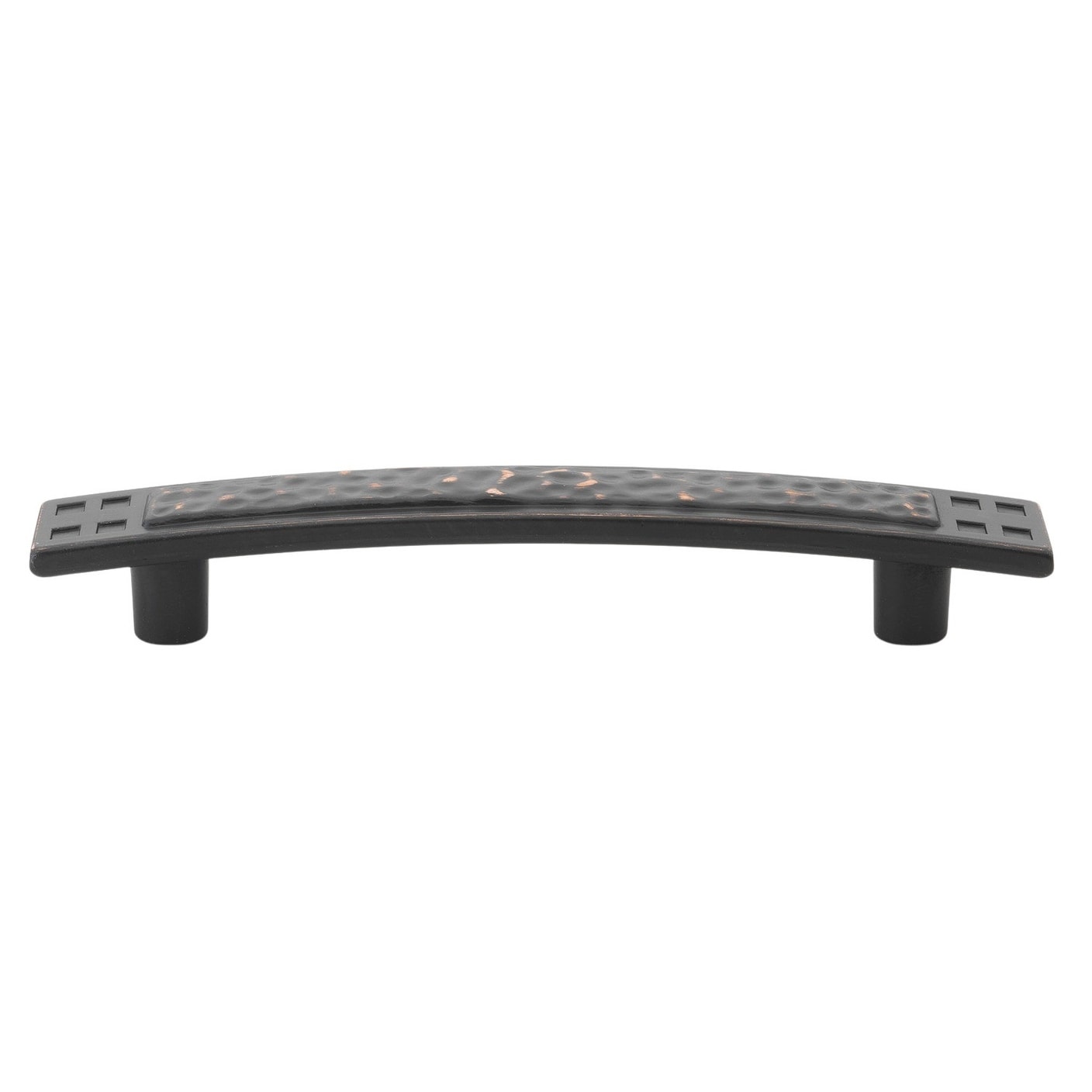 Gliderite 5 Pack 3 3 4 In. Center Rubbed Bronze Hammered Cabinet Pulls Oil Rubbed Bronze