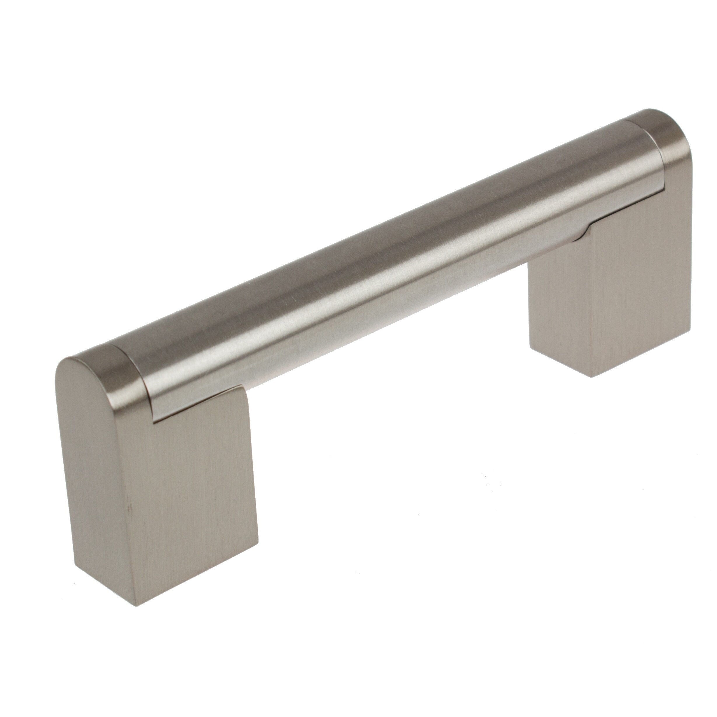 Gliderite 5 Pack 3 3 4 In. Center Stainless Steel Cross Bar Cabinet Pulls Satin Nickel