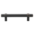 Gliderite 5 Pack 3 3 4 Inch Center Solid Steel Euro Cabinet Pull