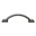 Gliderite 5 Pack 3 In. Cc Arched Square Brushed Pewter Cabinet Pulls Brushed Pewter