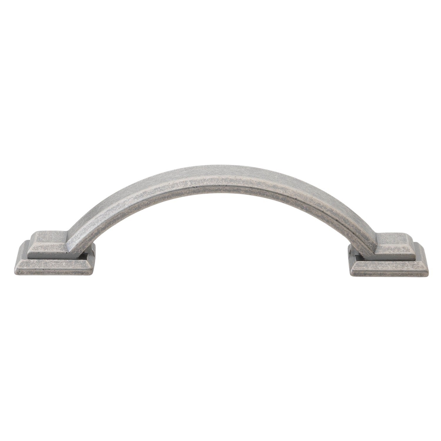 Gliderite 5 Pack 3 In. Cc Arched Square Weathered Nickel Cabinet Pulls Weathered Nickel