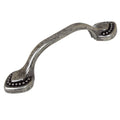 Gliderite 5 Pack 3 In. Cc Beaded Spade Weathered Nickel Cabinet Pull Weathered Nickel