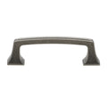 Gliderite 5 Pack 3 In. Cc Weathered Nickel Deco Base Cabinet Pulls Weathered Nickel