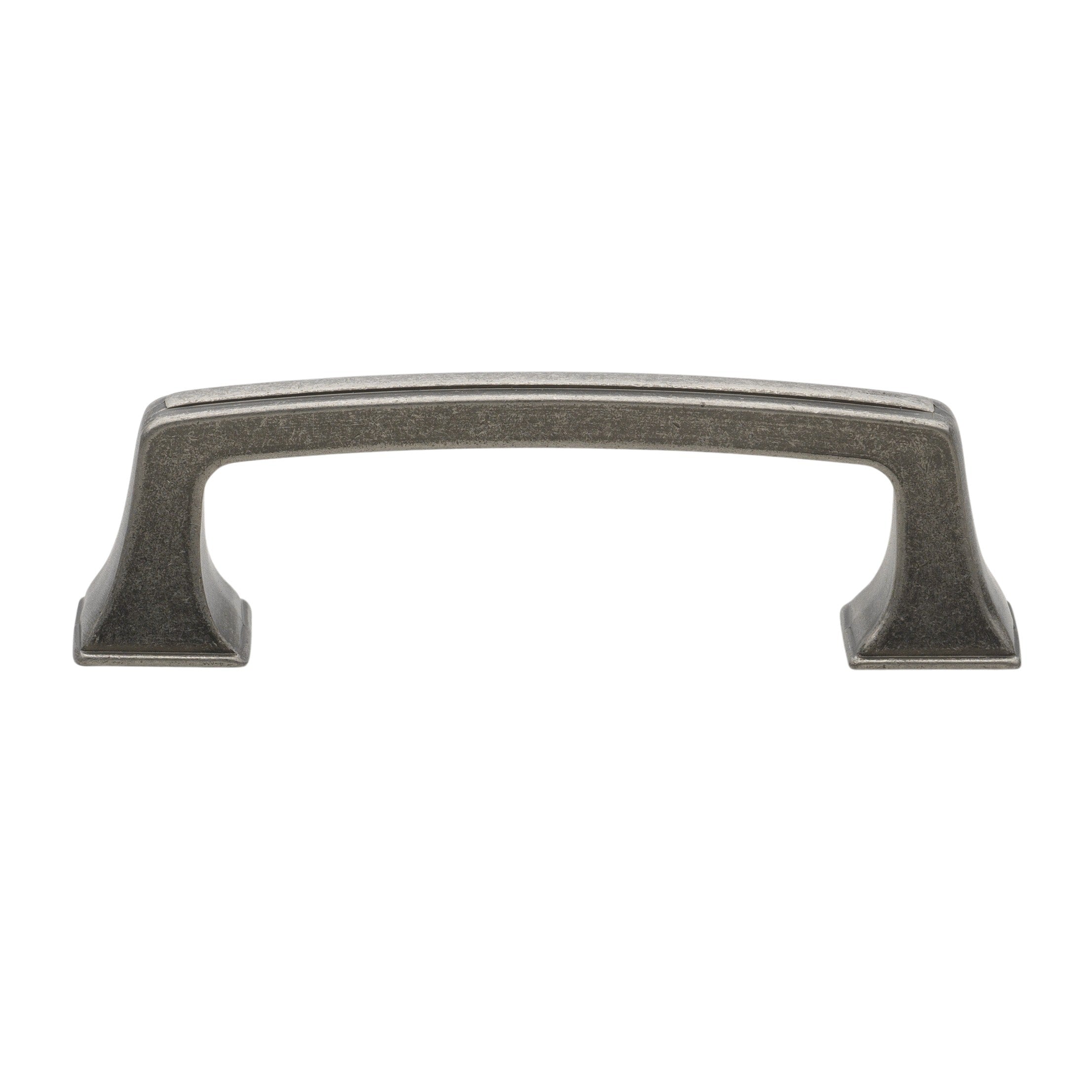 Gliderite 5 Pack 3 In. Cc Weathered Nickel Deco Base Cabinet Pulls Weathered Nickel