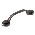 Gliderite 5 Pack 3 In. Center Beaded Spade Brushed Pewter Cabinet Pull Brushed Pewter