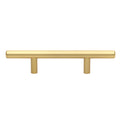 Gliderite 5 Pack 3 In. Center Satin Gold Solid Steel Cabinet Bar Pulls Satin Gold