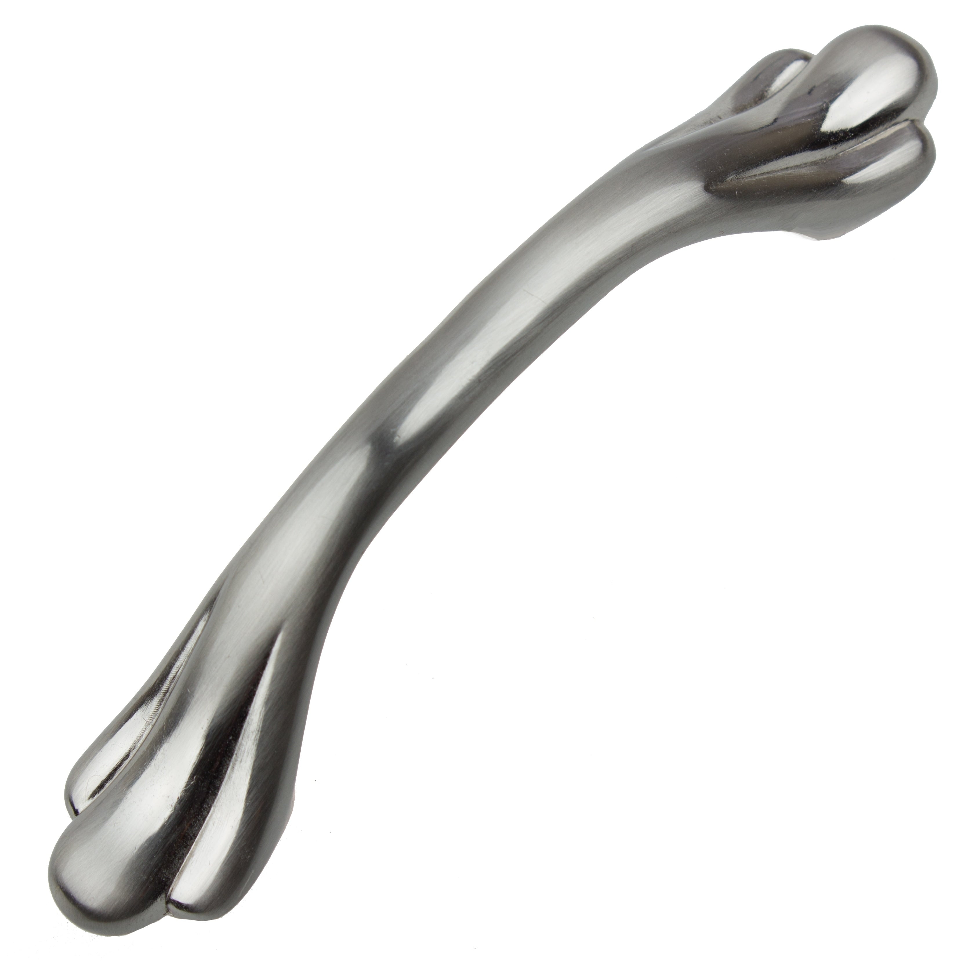 Gliderite 5 Pack 3 In. Center Satin Nickel Paw Cabinet Pull Handles Satin Nickel