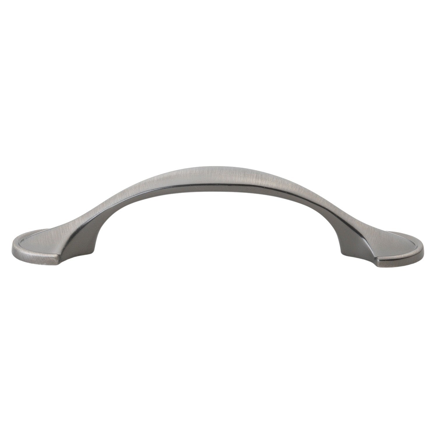 Gliderite 5 Pack 3 In. Center Satin Pewter Arch Cabinet Pulls Satin Pewter