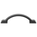 Gliderite 5 Pack 3 Inch Center Arched Cabinet Pull Matte Black