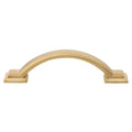 Gliderite 5 Pack 3 Inch Center Arched Cabinet Pull Satin Gold