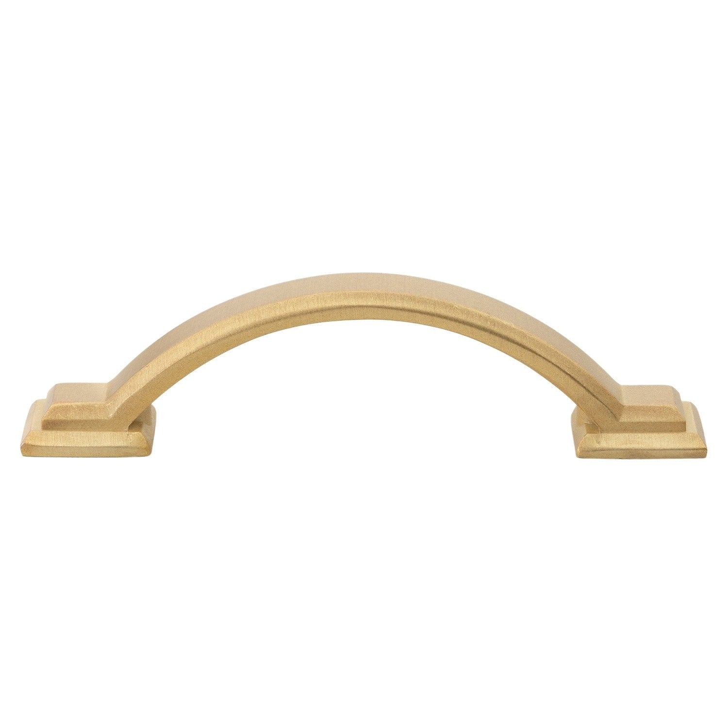 Gliderite 5 Pack 3 Inch Center Arched Cabinet Pull Satin Gold