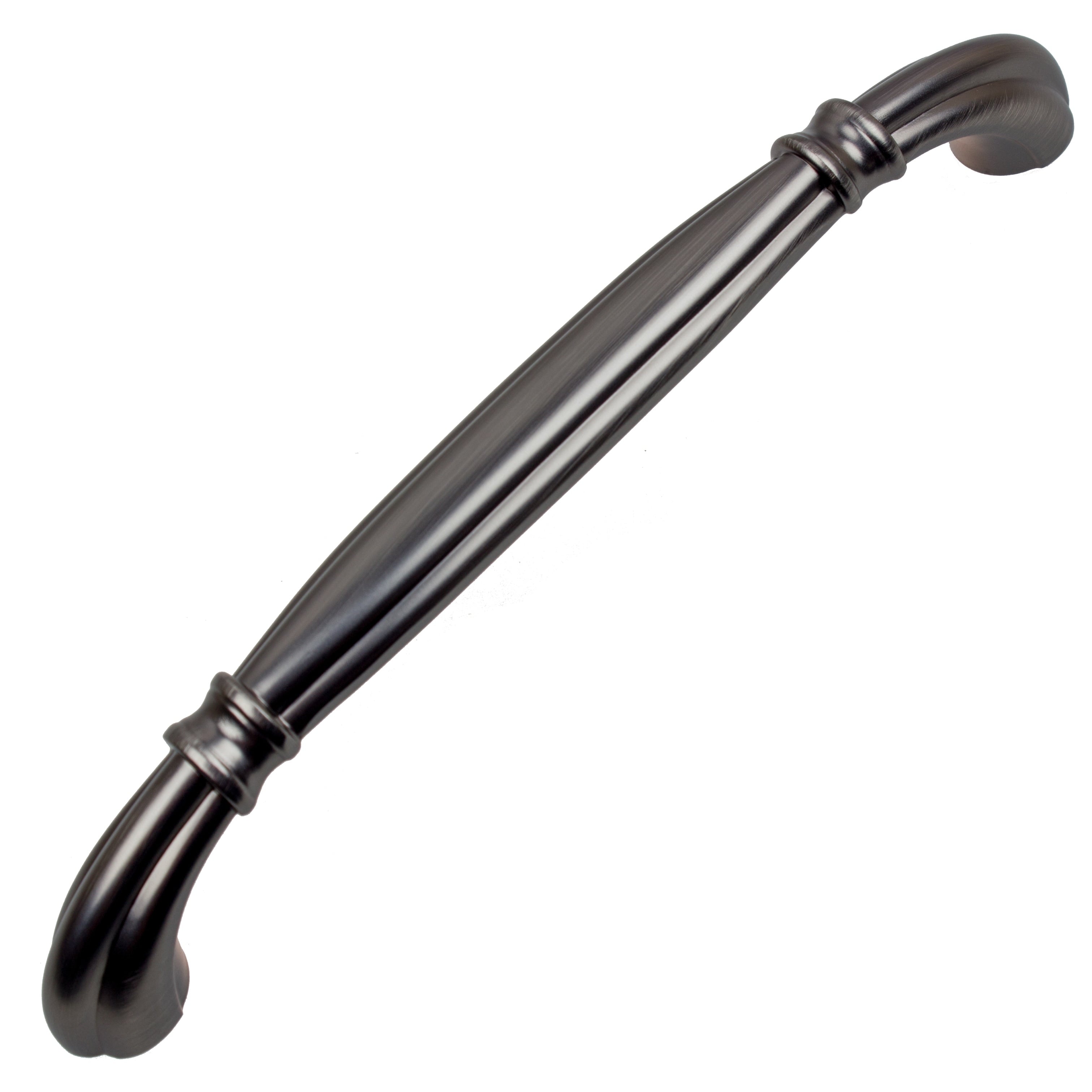 Gliderite 5 Pack 5 In. Cc Brushed Black Nickel Victorian Cabinet Pulls Brushed Black Nickel
