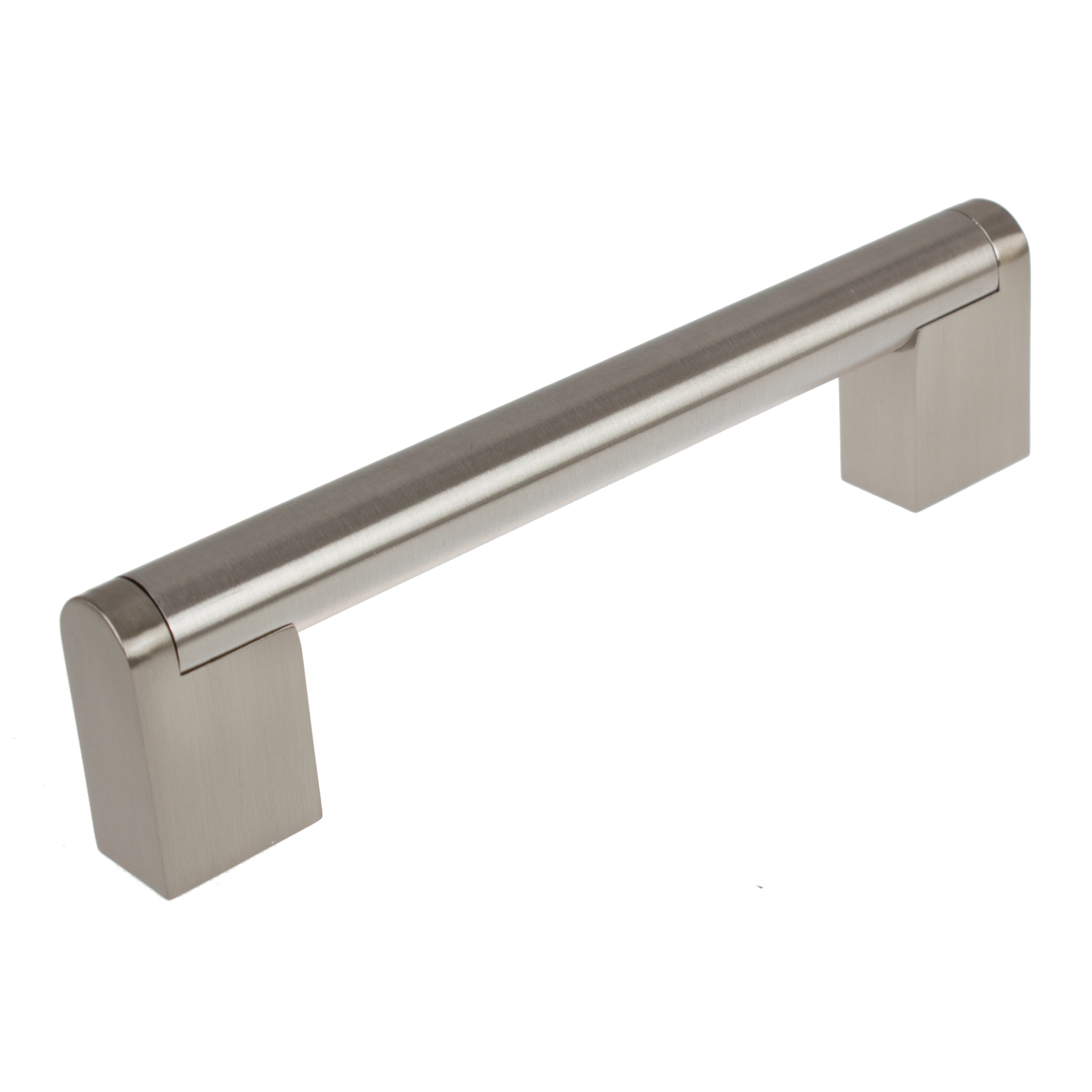 Gliderite 5 Pack 5 In. Cc Stainless Steel Cross Bar Cabinet Pulls Satin Nickel