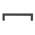 Gliderite 5 Pack 5 In. Center Matte Black Square Cabinet Bar Pulls Matte Black